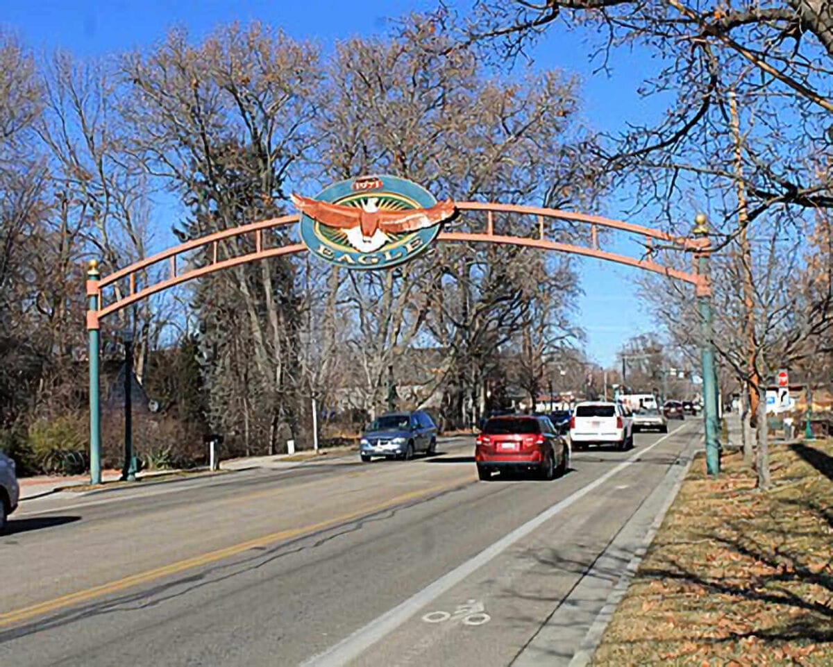 Eagle, Idaho City Sign